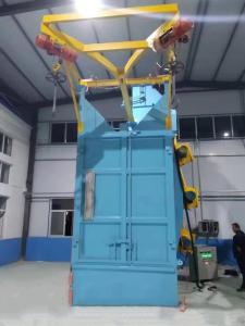 Quality Double Hook Steel Shot Blasting Equipment Compact Structure Field Installation wholesale