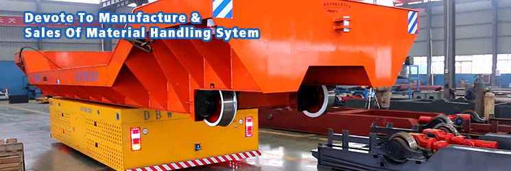 30 Ton Heavy Load Industrial Material Trackless Transfer Cart for factory cargo transport freely