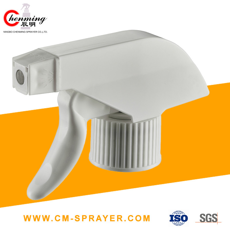 24/410 28/410 28mm All Plastic Trigger Spray Bottle Head With Foam Head Pump Trigger Gun
