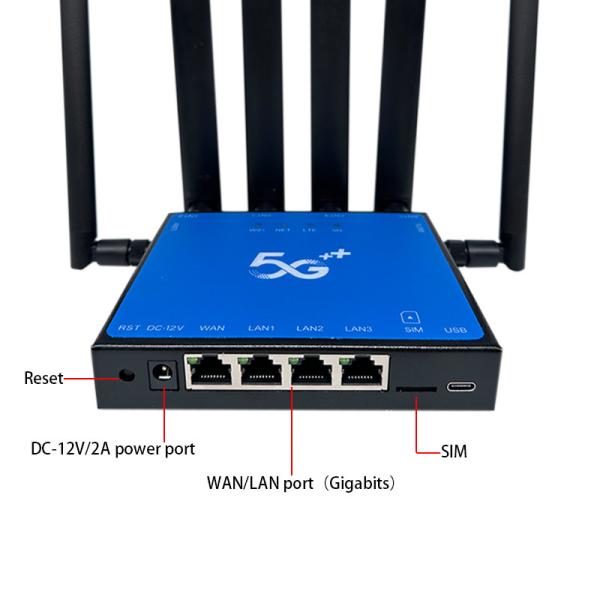 New Arrival OLAX G5016 Dual Band Bypass 6 Antennas LTE 4G 5G Modem Enterprise