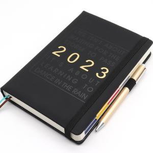 Quality Binding Loose-leaf Leather Journal Hardcover Planner Customizable for School Students wholesale