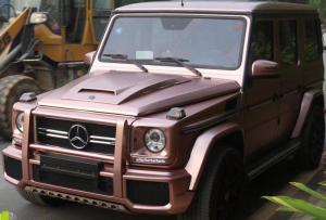 Quality Truck UV Resistant Vinyl Wrap Bubble Free Metallic Rose Gold Matte Car Wrap wholesale