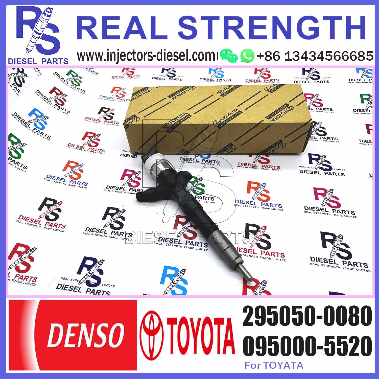 Diesel common rail injector 2950500080 295050 0080 295050-0080 for diesel injector