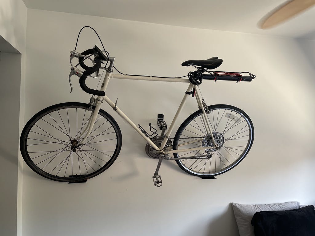 Metal Pedal Suspension Rack Detachable Design for E-Bikes MTBs City Bikes and Road Bikes