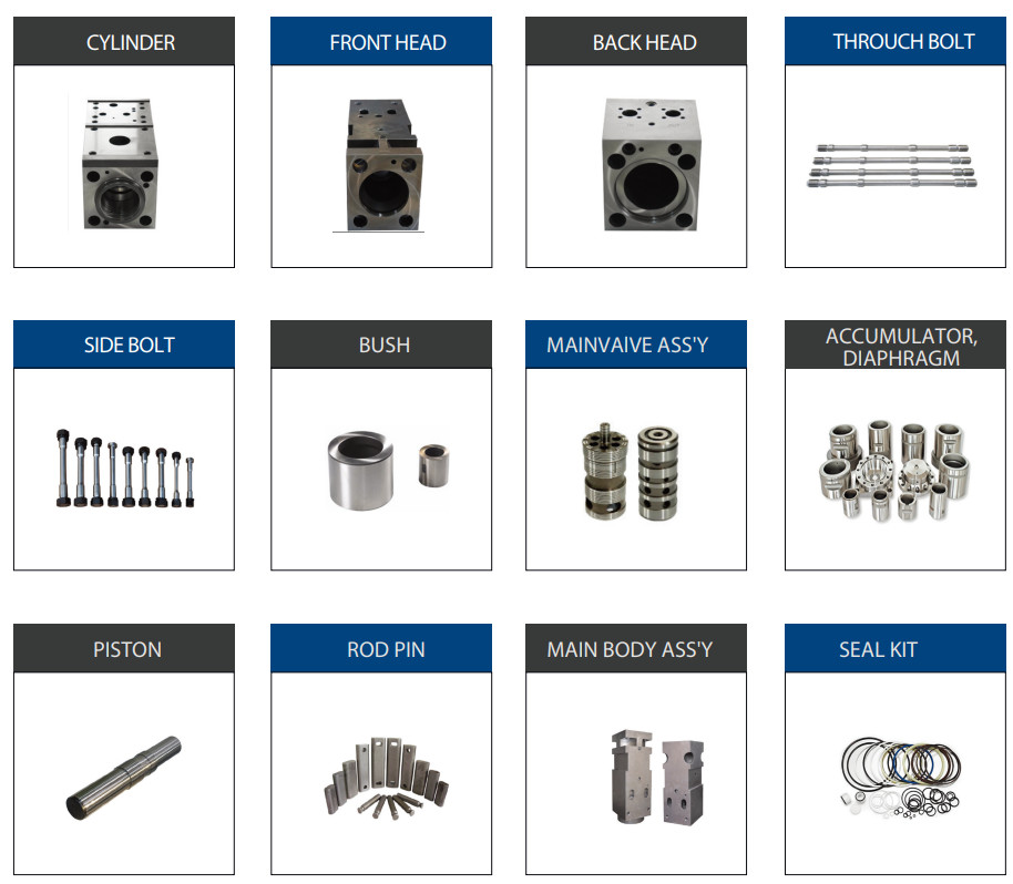 SOOSAN SB131 Hydraulic Rock Breaker Chisel DSB165 With Chisel 165mm
