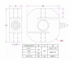 Stainless S type Tension Compression Load Cell 75kN 60kN 50kN 30kN 20kN 10kN 5kN