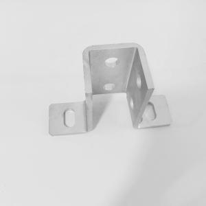 Quality 12 Gauge Zinc Plated Steel 10 Ft. Strut Channel Fittings With 4 Holes Base wholesale