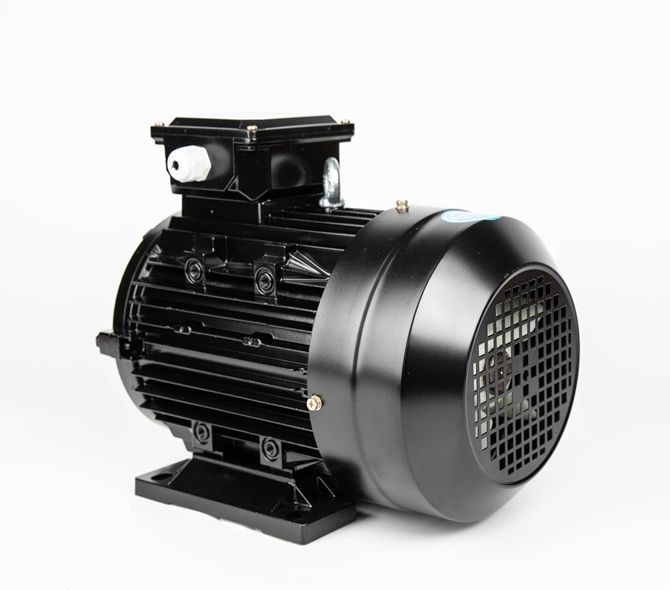 250kw Industrial Brushless Permanent Magnet Motor Rare Earth NdFeB Brushless PMAC Motor