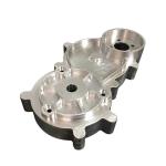 Threaded Cover / Brushed Aluminum CNC Milling Accessories With Coating