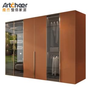 Quality Custom Bedroom Cabinet Combination Of Wardrobe With Customized Logo For Home Furniture wholesale