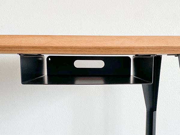 Under Desk Storage Shelf for Tablets Smartphones and Books Perfect for Home or Office