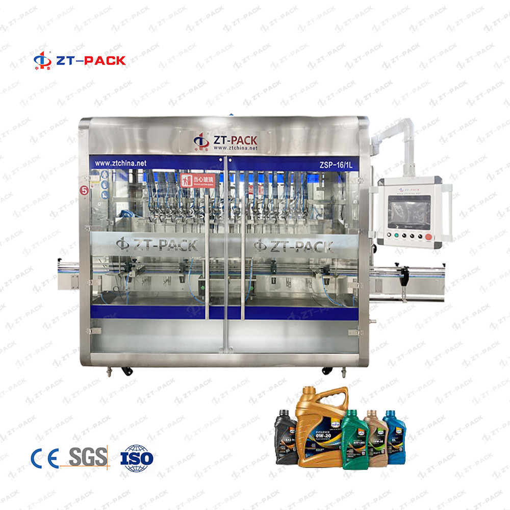 SS316 PET Bottle Filling Capping Machines For Lubricant Oil Motor Oil