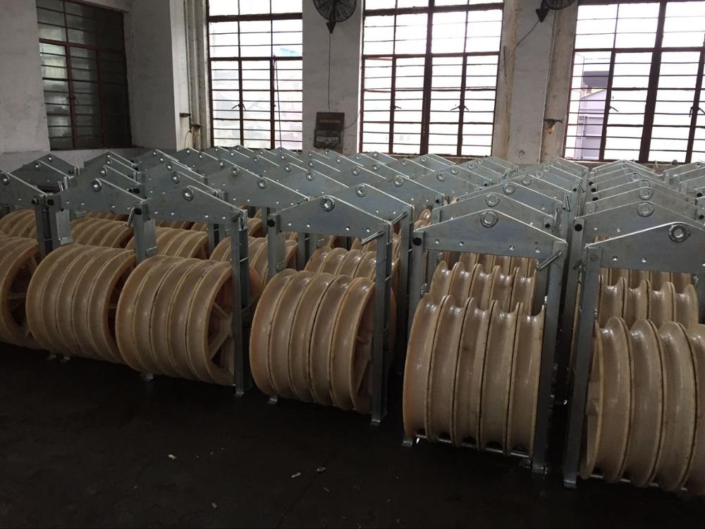 Model 508 Bundled Conductor Stringing Block pulley With Large Diameter
