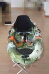 Plastic Open Top Sea Kayak Motor Drived Customized Color Well - Suited Space