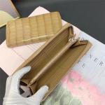 Authentic Genuine Crocodile Skin Women Long Card Pure Lady Colorful Glossy