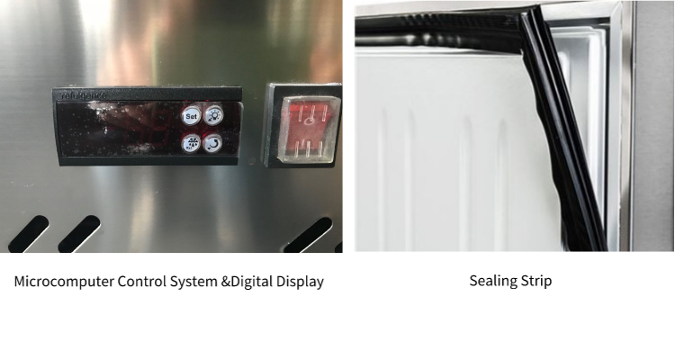 Arsenbo 200W Commercial Restaurant Refrigerator Anticorrosive Durable