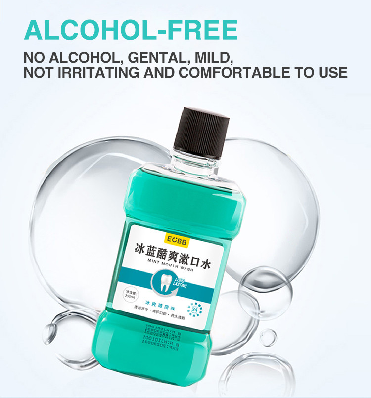 OEM Coconut Oil Mouthwash , ODM Minty Fresh Mouthwash