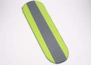 Quality Grey / Green Self Inflating Sleeping Mat Customized Logo 72 * 20 * 3 . 5In wholesale