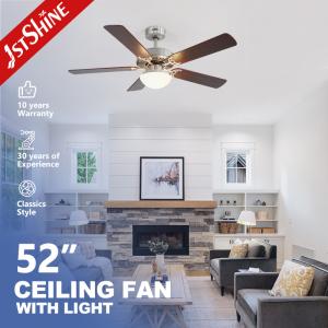 Quality MDF Blades Decorative Ceiling Light Fan Low Noise DC/AC Motor For Living Room wholesale