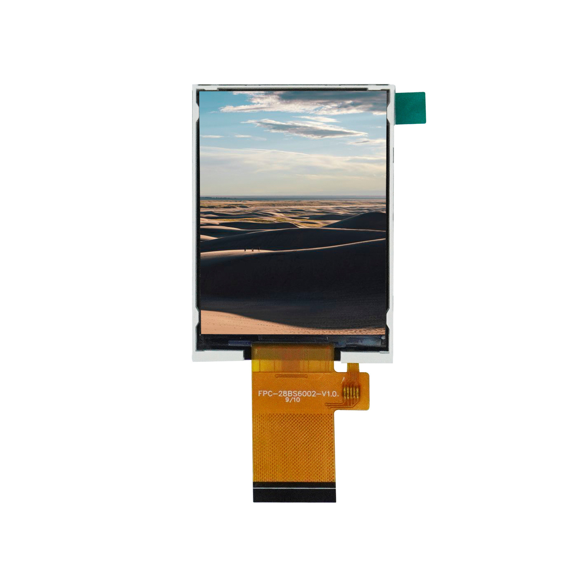 2.8 Inch Transflective TFT Module With Touch Panel 320x240 Resolution3/4 SPI MCU 8/16 bit Interface 100C/D
