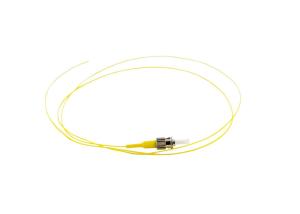 Quality ST / UPC 9 / 125 0.9MM Tight Buffered Fiber Optic Pigtail LSZH wholesale