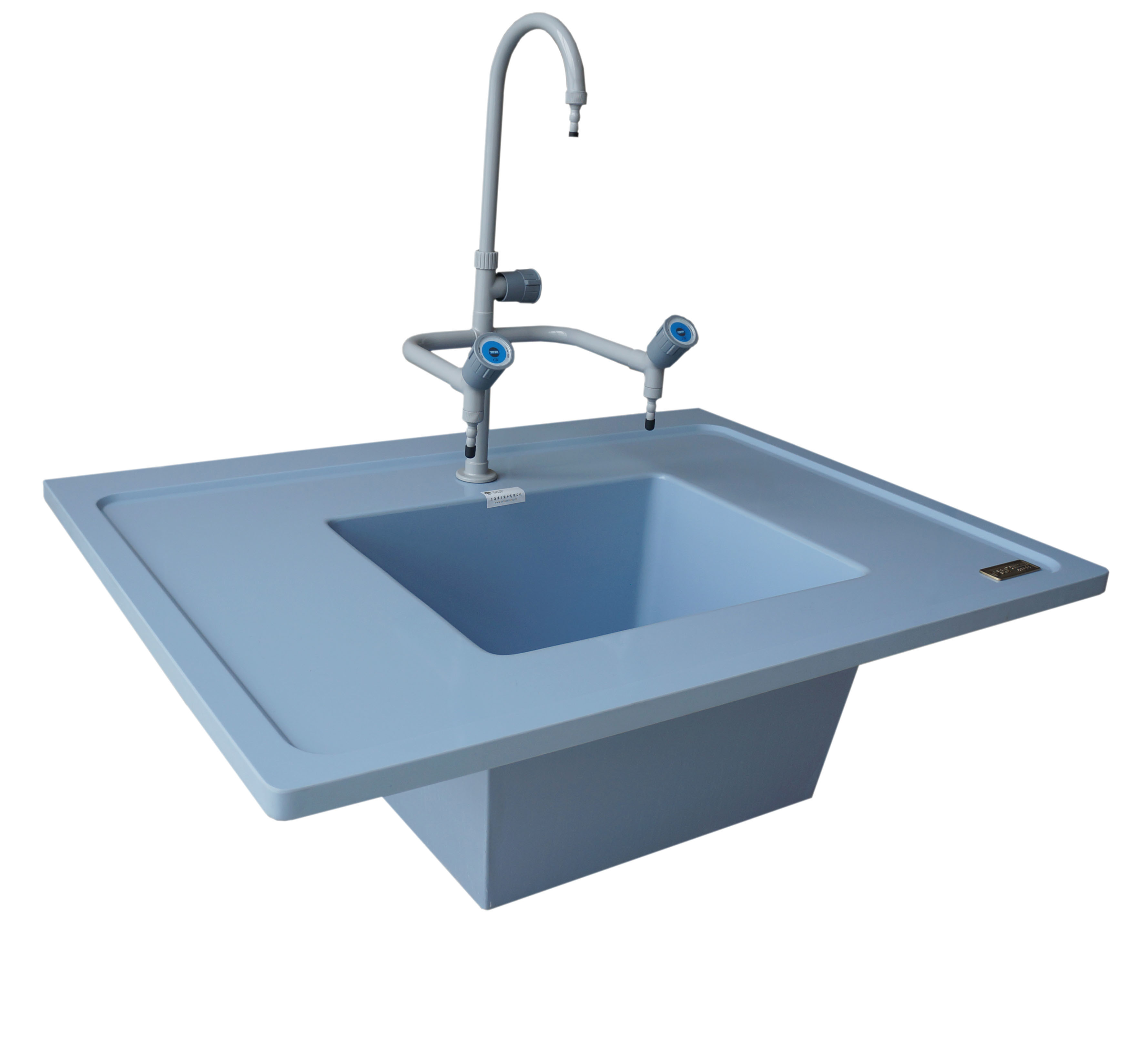 Sink Epoxy Lab Countertops Customized Glare Finish SGS / SEFA Certification