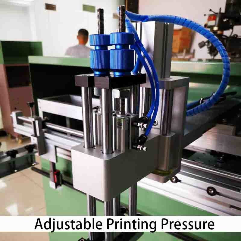 Semi Automatic Bucket Cylindrical Screen Printing Machine Single Color Curved Surface