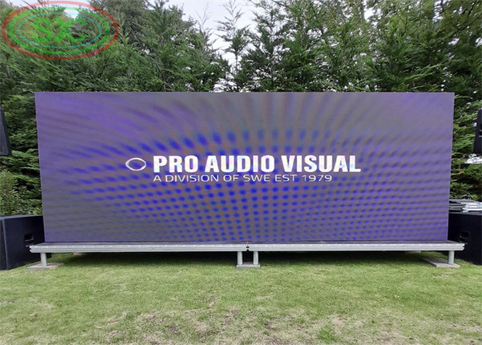16-Bit Grayscale Full Color Smd1515 Outdoor LED Die-Cast Aluminum Screen dot density 10000dots/sqm advertising publish