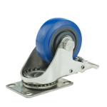 Bearing Type Ball Bearing 100kg Load Capacity Swivel Nylon Caster Wheel for