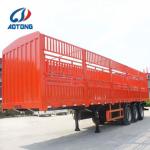 Standard 28Ton Landing Gear 3 Axle 60 Ton Truck Open Cargo Flatbed Stake Fence