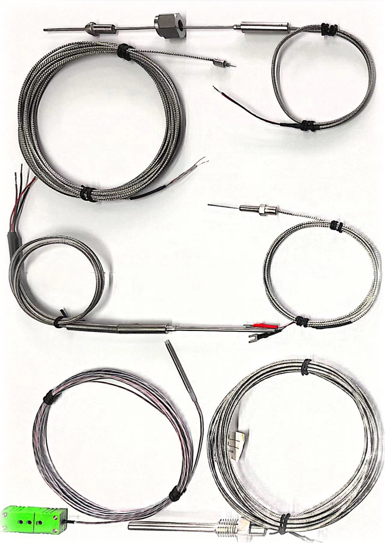 Pt10 / Pt100 / K Type MI Thermocouple With Connector