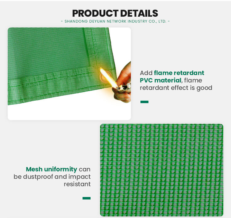 Fire retardant, high-strength, durable fireproof mesh sheets for construction