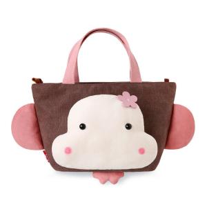 Quality 22cm*15cm*19cm Hip Hop Monkey Animal Plush Bag Cartoon Portable Cute Canvas Bag wholesale