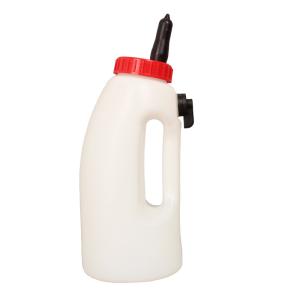 Quality Small Pe 4l Calf Feeding Bottle With Grip 0.15KG Weight FDA Plastic wholesale
