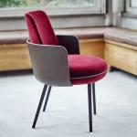 Indoor Upholstered Accent Chair / Green MERWYN Nordic Lounge Chair