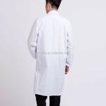 Professional Men Women Lab Coat Cotton Material Unisex Doctor Costume