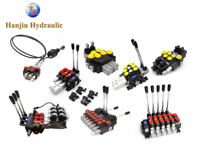 Heavy Duty High Pressure 315bar Hydraulic Directional Valve Sectional Valve With Cable
