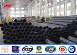 Tapered Galvanized Steel Power Pole Metal Telephone ASTM A123