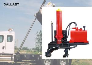 Quality Dump / Tipper Truck Multi Stage Hydraulic Cylinder Hard Chrome Piston Rod Material wholesale