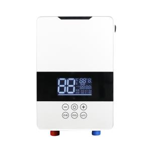 Quality Instant Electric Water Heater Acrylic Panel 5500W Tankless Shower wholesale