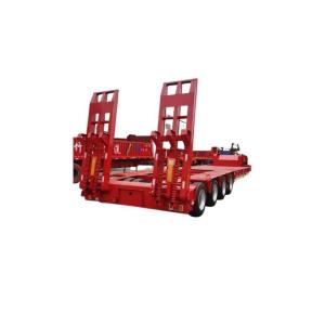 Quality Chinese Steel Four-Wire Eight-Axis Lowbed Trailer with Jost Kingpin in Steel Material wholesale