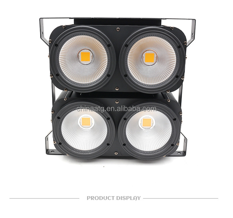 COB400W 4 Eyes Vegetable Par Light Bar Flash lights For Stage And Dance Floor
