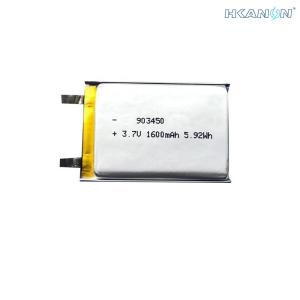 Quality KC Rechargeable Large Capacity Lithium Ion Battery 3.7V 8017120 903450 1600mah 1500mah wholesale