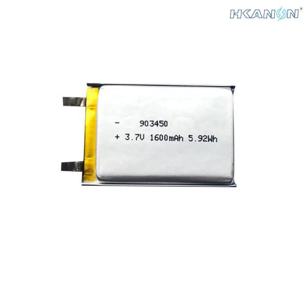 KC Rechargeable Large Capacity Lithium Ion Battery 3.7V 8017120 903450 1600mah