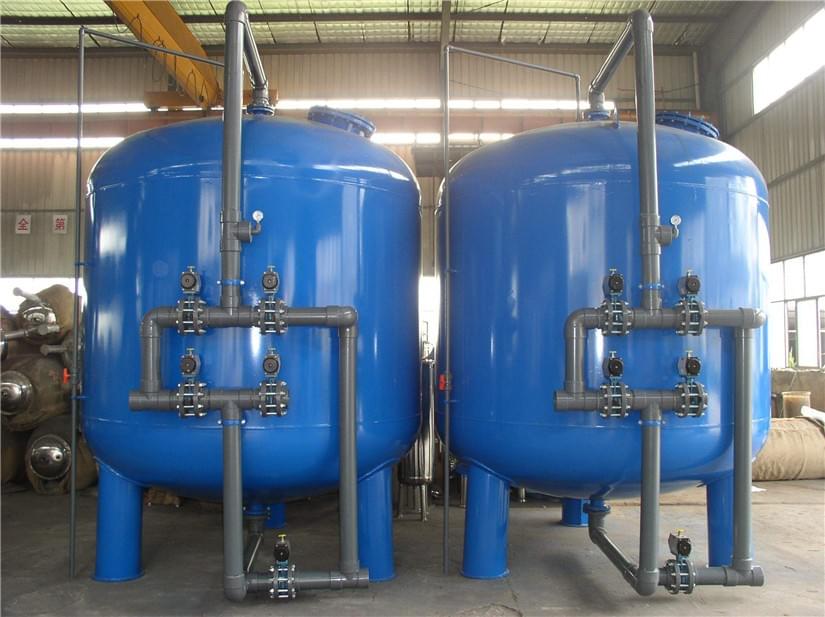 Carbon Steel Activated Carbon SS304 Multimedia Filter Reclaimed Water Treatment