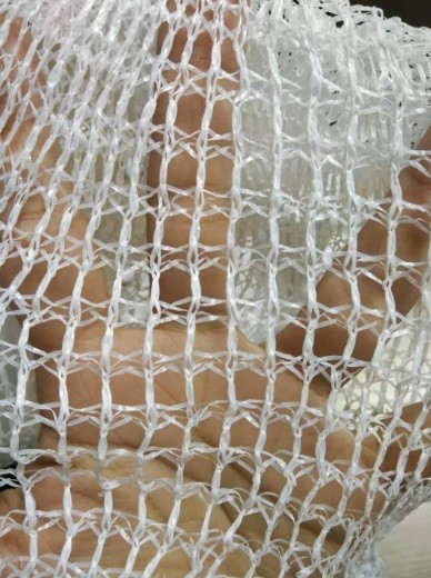 PE Mesh Net Drawstring Bag Tubular Knitted Form Durable For Vegetable Packing