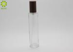 Clear Cosmetic Packaging Round Empty Lotion Containers With Lotion Pump