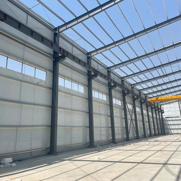 Galvanised Steel Buildings Prefabricated Industrial Steel Structure Warehouse