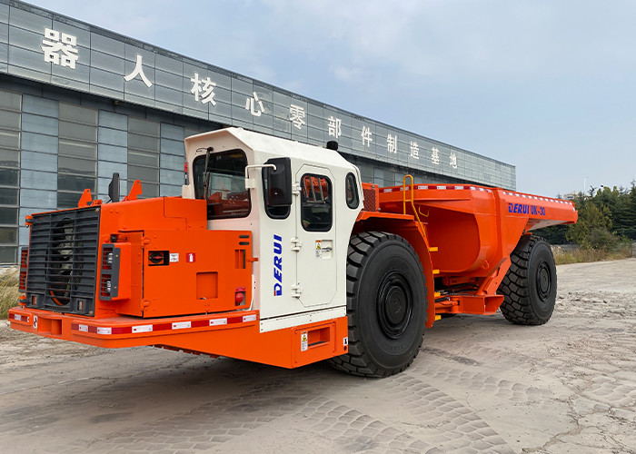 DRUK-30 Underground Dump Truck ROPS FOPS Certified Underground Mining Vehicle