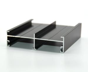 Quality Slot Alloy Extrusion Profiles , Sand Balst Aluminum Door Frame Extrusions wholesale